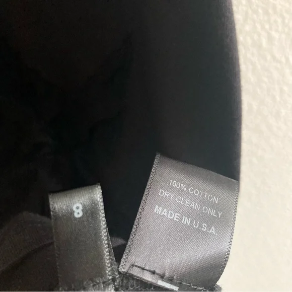 Loyd/Ford Black Beaded Embroidered Mesh Sleeveless Top Minimal Artsy 100% Cotton - Picture 8 of 8